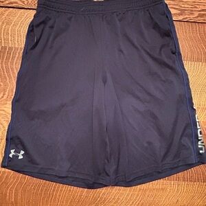 Under Armour Boy’s Navy Athletic Shorts